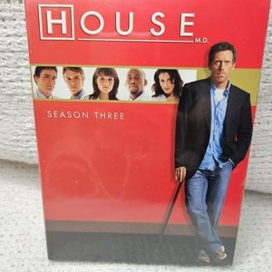HOUSE M.D. SEASON THREE DVD Box Set BRAND NEW SEALED